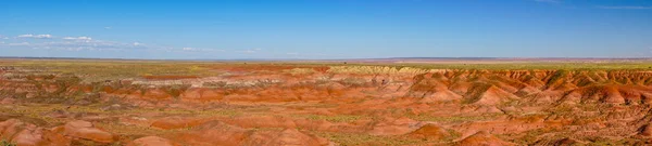 Petrified Forest National Park Znajduje Się Północno Wschodniej Arizonie Południu — Zdjęcie stockowe