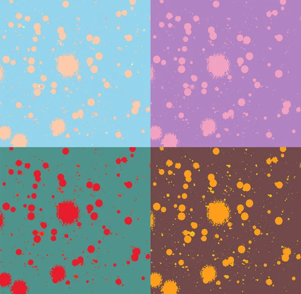 Collage abstracto de cuatro cuadrados —  Fotos de Stock