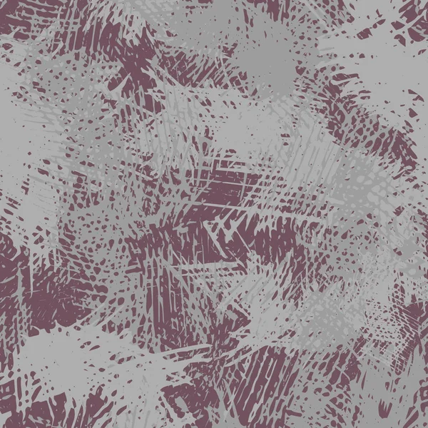 Vektör seamless modeli. Doku el vuruşları çizilmiş. Lila gri.