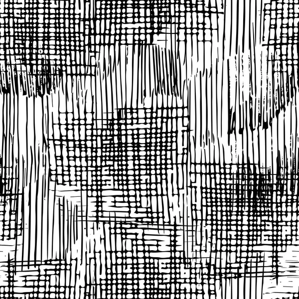 Beyaz arka plan üzerinde siyah çizgiler üzerinden vektör seamless modeli. Vintage tarzı