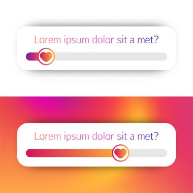 Kaymak emoji trendy arka plan ile sosyal medya