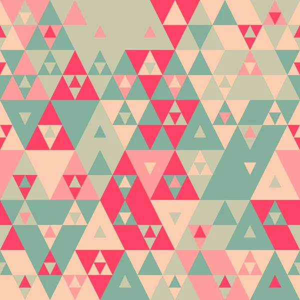 Геометрические цветовые треугольники — стоковый вектор