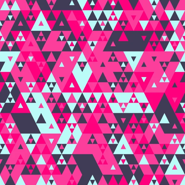 Геометрические цветовые треугольники — стоковый вектор