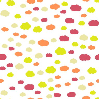 Bulutlu gökyüzü vektör üpat desen dokusu