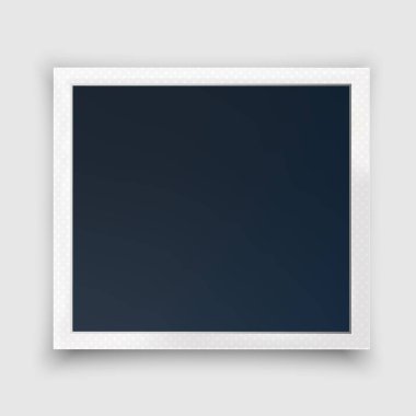 Vektör fotoğraf çerçevesi mockup modern kare tasarım  