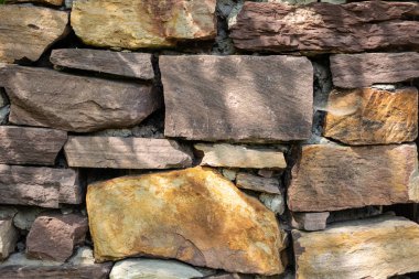 Rustik taş arka plan. Yakın çekim.