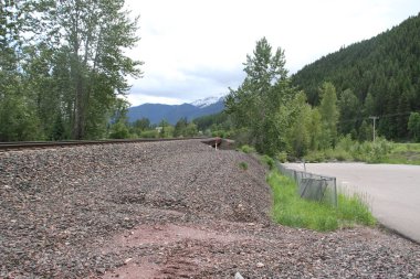 Glacier Ulusal Parkı Inside, Montana, ABD