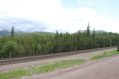 Glacier Ulusal Parkı Inside, Montana, ABD