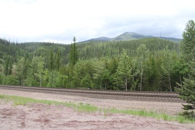 Glacier Ulusal Parkı Inside, Montana, ABD