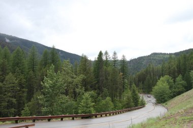 Glacier Ulusal Parkı Inside, Montana, ABD