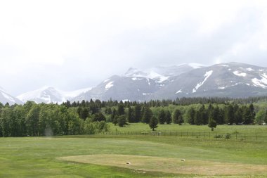 Glacier Ulusal Parkı Inside, Montana, ABD