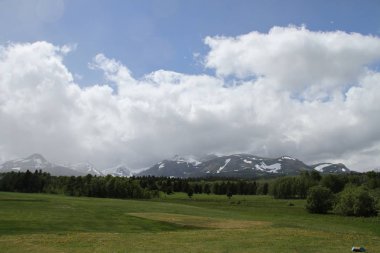 Glacier Ulusal Parkı Inside, Montana, ABD