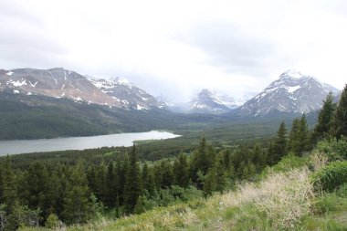 Glacier Ulusal Parkı Inside, Montana, ABD