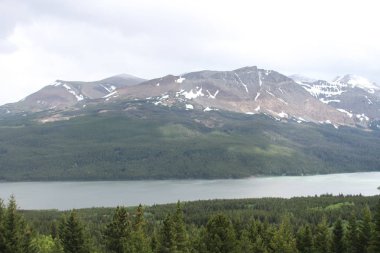 Glacier Ulusal Parkı Inside, Montana, ABD
