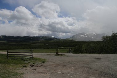 Glacier Ulusal Parkı Inside, Montana, ABD