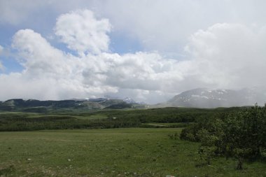 Glacier Ulusal Parkı Inside, Montana, ABD