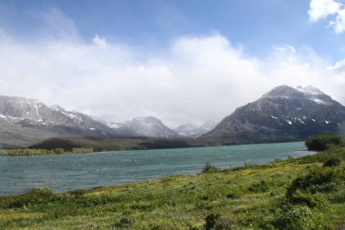 Glacier Ulusal Parkı Inside, Montana, ABD