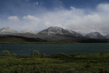 Glacier Ulusal Parkı Inside, Montana, ABD