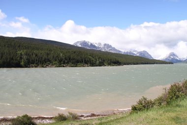 Glacier Ulusal Parkı Inside, Montana, ABD