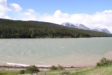 Glacier Ulusal Parkı Inside, Montana, ABD
