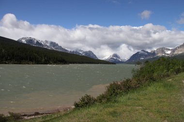 Glacier Ulusal Parkı Inside, Montana, ABD