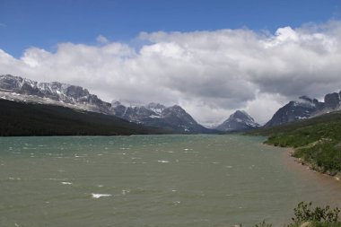 Glacier Ulusal Parkı Inside, Montana, ABD
