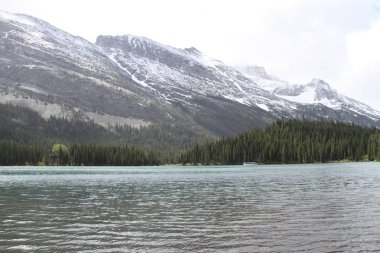 Glacier Ulusal Parkı Inside, Montana, ABD