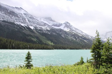 Glacier Ulusal Parkı Inside, Montana, ABD