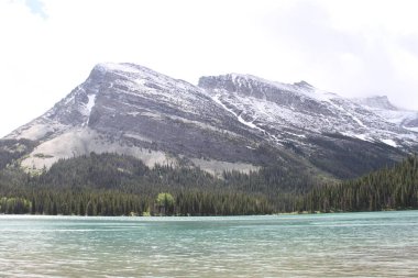 Glacier Ulusal Parkı Inside, Montana, ABD