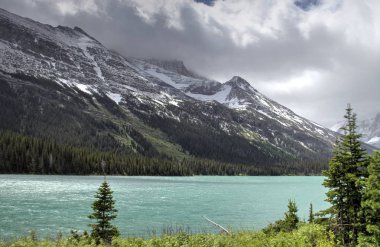 Glacier Ulusal Parkı Inside, Montana, ABD