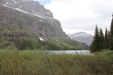 Glacier Ulusal Parkı Inside, Montana, ABD