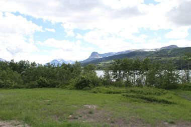 Glacier Ulusal Parkı Inside, Montana, ABD