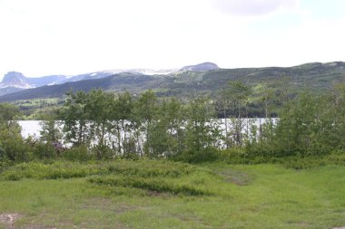 Glacier Ulusal Parkı Inside, Montana, ABD
