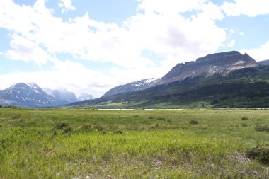 Glacier Ulusal Parkı Inside, Montana, ABD