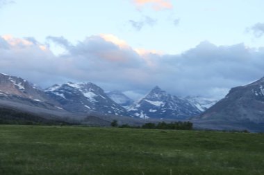 Glacier Ulusal Parkı Inside, Montana, ABD
