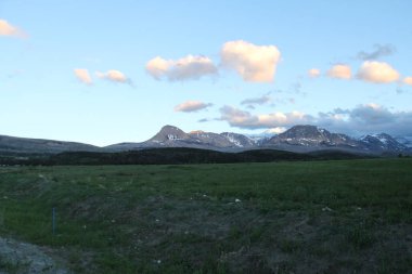 Glacier Ulusal Parkı Inside, Montana, ABD