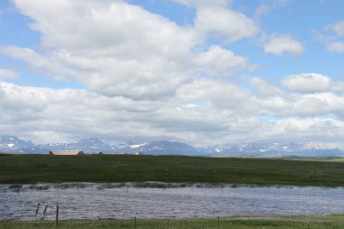 Waterton Lakes içinde, Alberta, Kanada