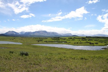 Waterton Lakes içinde, Alberta, Kanada