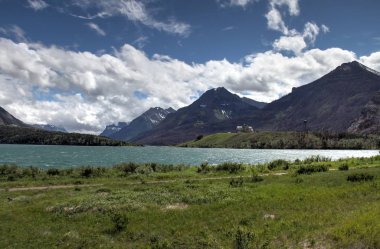 Waterton Lakes içinde, Alberta, Kanada