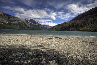 Waterton Lakes içinde, Alberta, Kanada