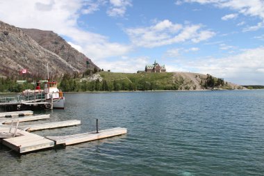 Waterton Lakes içinde, Alberta, Kanada