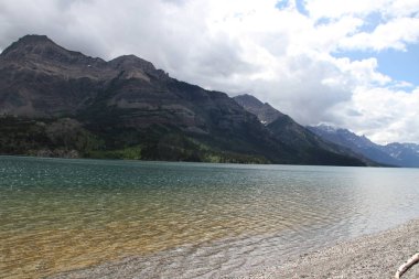 Waterton Lakes içinde, Alberta, Kanada