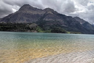 Waterton Lakes içinde, Alberta, Kanada