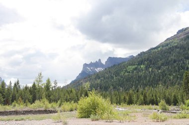 Waterton Lakes içinde, Alberta, Kanada