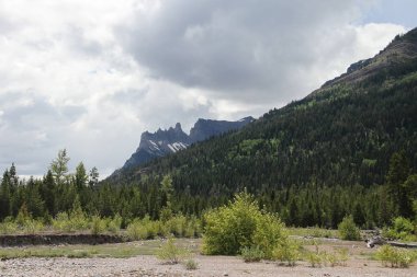 Waterton Lakes içinde, Alberta, Kanada