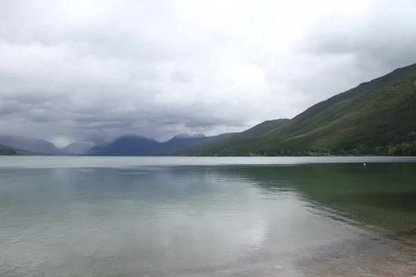 Dentro Del Parque Nacional Glaciar Montana —  Fotos de Stock