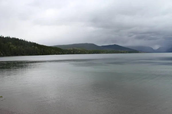 Dentro Del Parque Nacional Glaciar Montana —  Fotos de Stock