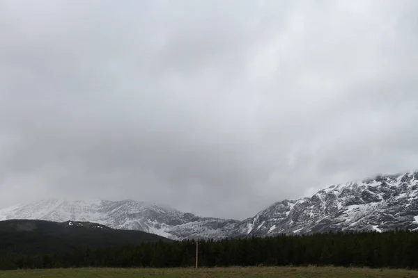 Dentro Del Parque Nacional Glaciar Montana — Foto de Stock