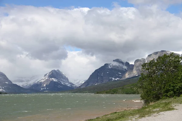 Glacier National Park Montana Stany Zjednoczone — Zdjęcie stockowe