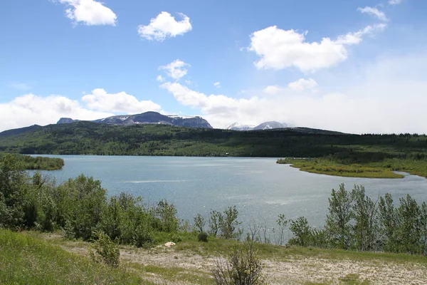 Dentro Del Parque Nacional Glaciar Montana —  Fotos de Stock